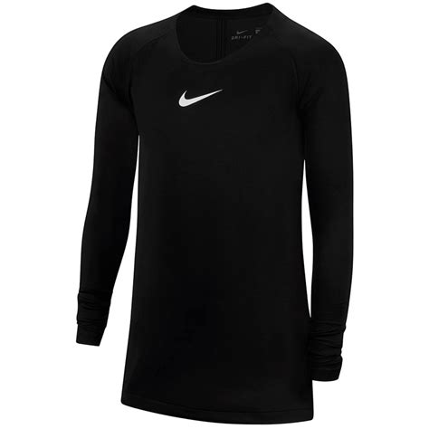 nike dri-fit park ondershirt lange mouwen zwart|Nike Dri.